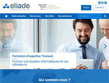 Tablet Screenshot of eliade.fr